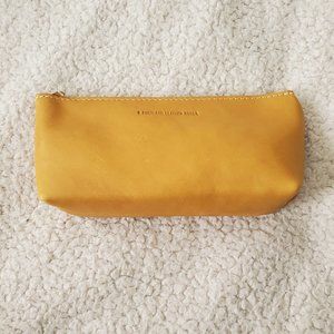 Portland Leather Utility Bag in Sunflower, NEW